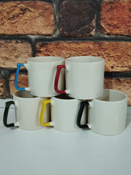 SUBLİMASYON RENKLİ KULP LÜKS KUPA