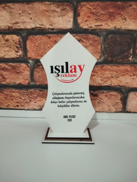 SUBLİMASYON AHŞAP PLAKET