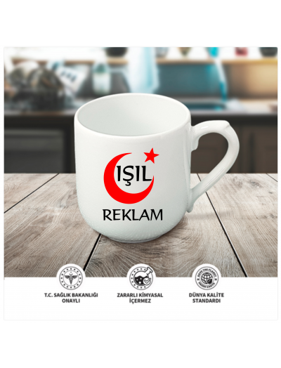 Toptan Baskılı Oval Kupa Bardak
